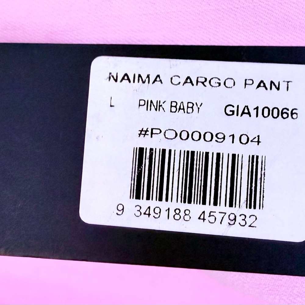 I.AM.GIA light Pink Naima Cargo Pants - Picture 8 of 9